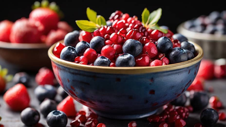 Frutas del bosque propiedades antioxidantes