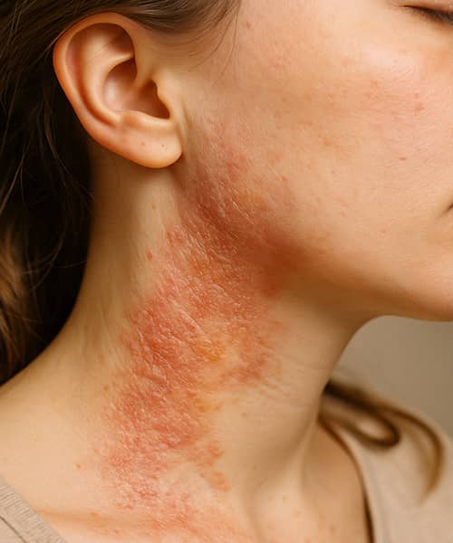 Dermatitis atópica, seborreica y otras causas en la piel