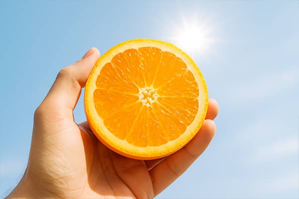 Suplemento de vitamina c liposomal